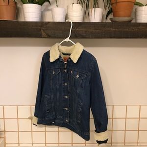 LEVI Sherpa Denim Jacket